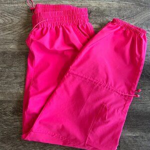 Neon Pink Cargo Pants